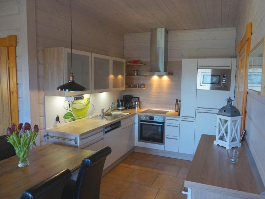 Ferienwohnung Im Blockhaus Rosenkranz Rathmannsdorf Экстерьер фото