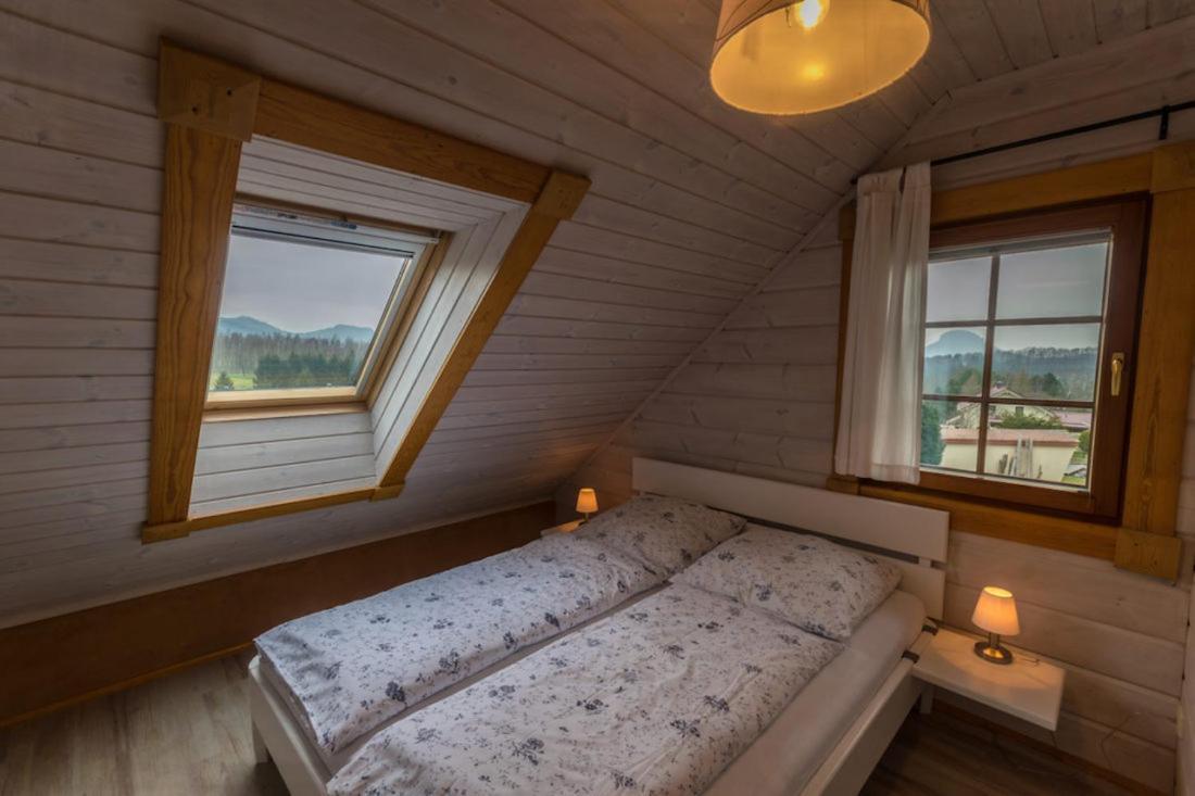 Ferienwohnung Im Blockhaus Rosenkranz Rathmannsdorf Экстерьер фото